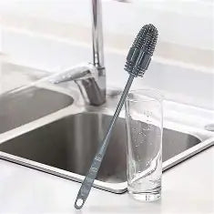 Silicon Glass & Bottle cleaning brush