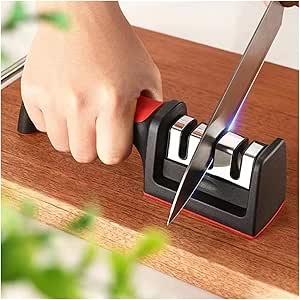 Professional Knife Sharpener 3 in 1 Sharpening Tool for Dull Knives