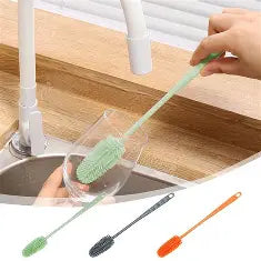 Silicon Glass & Bottle cleaning brush