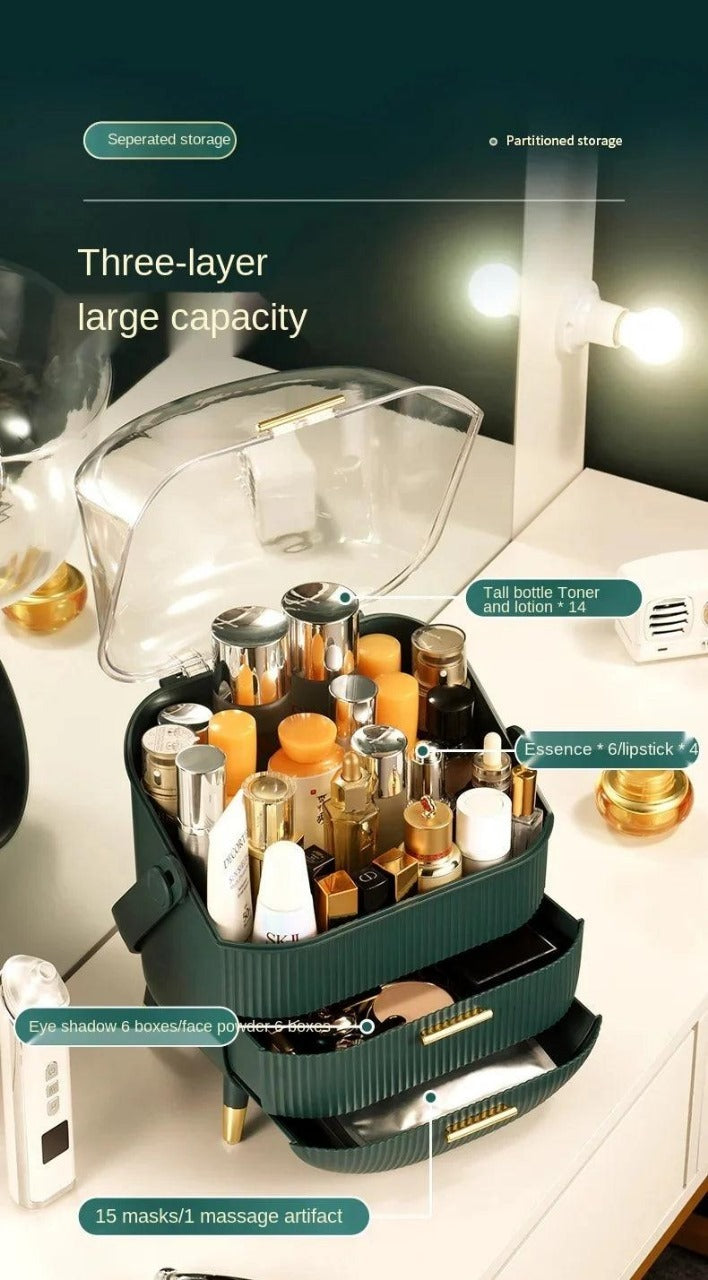 Premium Acrylic Makeup Organizer Box