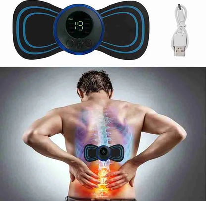 EMS Mini Portable Electric Neck, Back & Body Pain Relief Massager