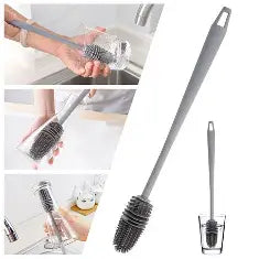 Silicon Glass & Bottle cleaning brush