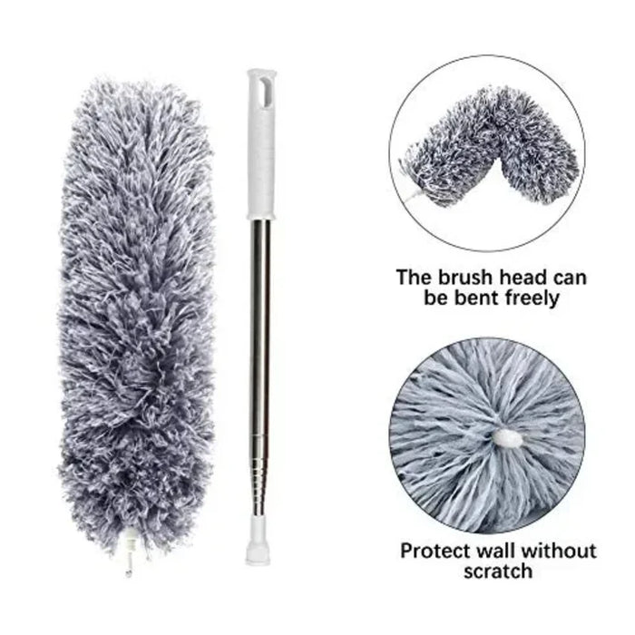 Extendable Microfiber Duster Long Reach Ceiling & Window Cleaner