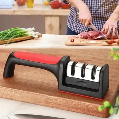 Professional Knife Sharpener 3 in 1 Sharpening Tool for Dull Knives
