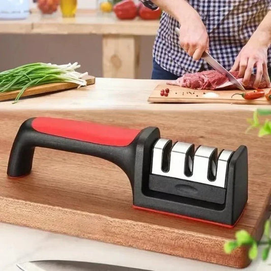 Professional Knife Sharpener 3 in 1 Sharpening Tool for Dull Knives