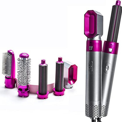 5 in 1 Electric Hair Dryer Brush Kit | Blow Dryer, Straightener, Curler & Volumizer Styling Tool