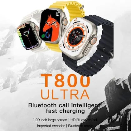 Y80 Ultra Smart Watch With 8 Straps 2.02inch Special Package Smartwatch